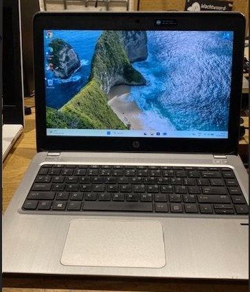 Prima HP Probook i3 + Windows 11 + Office + HDMI + Adapter, Met videokaart, Qwerty, HP ProBook, 13 inch