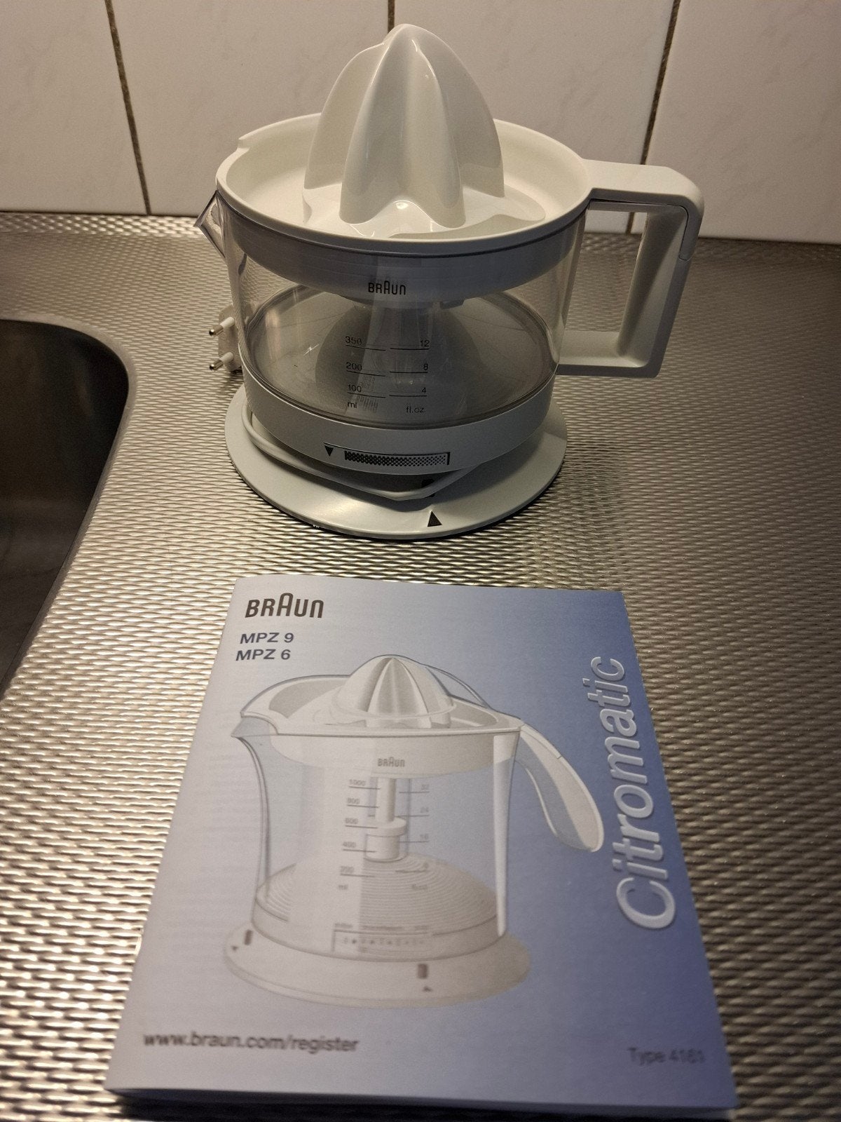Citruspers, Ophalen, Zo goed als nieuw, Elektrisch, Citruspers