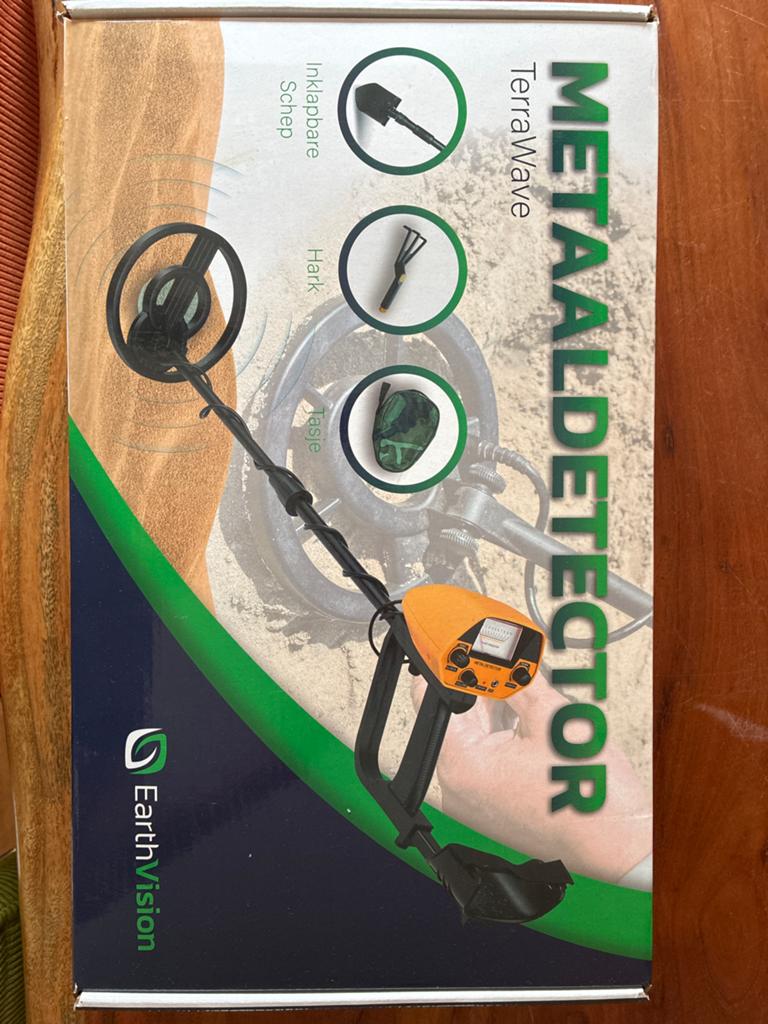 EarthVision TerraWave Metaaldetector - Zo goed als nieuw, Zo goed als nieuw, 30 cm of minder, Discriminatie metaaldetectie, Ophalen