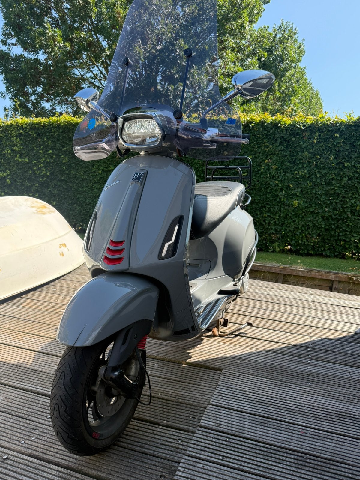 Vespa Sprint - Nardo Grey - 2018 - Tucano beenkleed, Ophalen of Verzenden, Zo goed als nieuw, Benzine