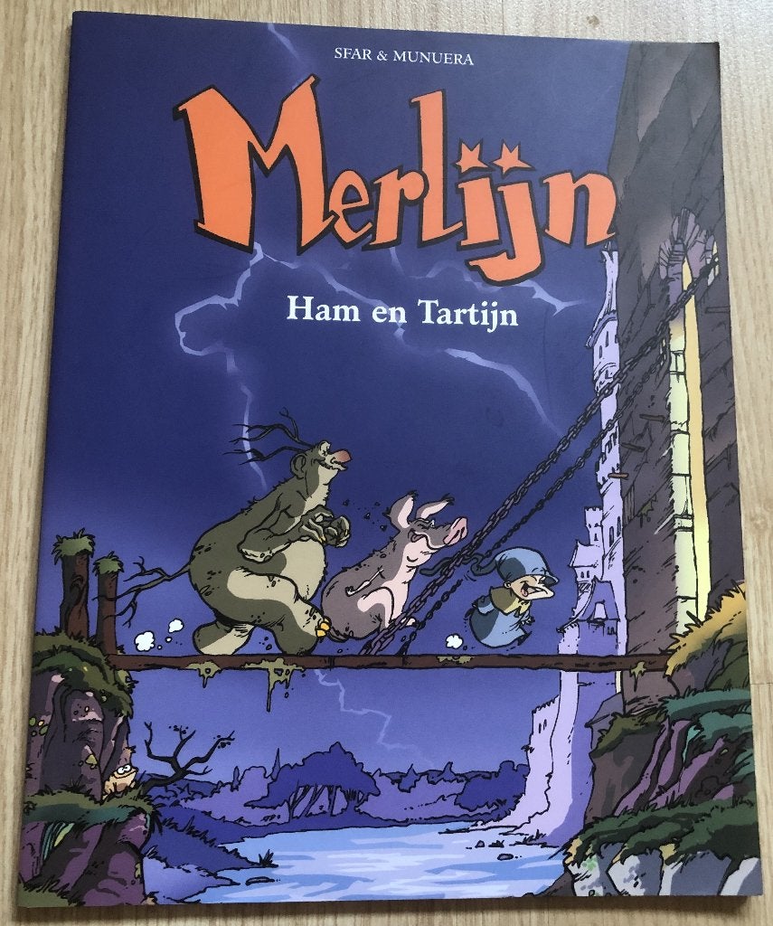MERLIJN - HAM EN TARTIJN - STRIPBOEK, Eén stripboek, Ophalen of Verzenden, Nieuw
