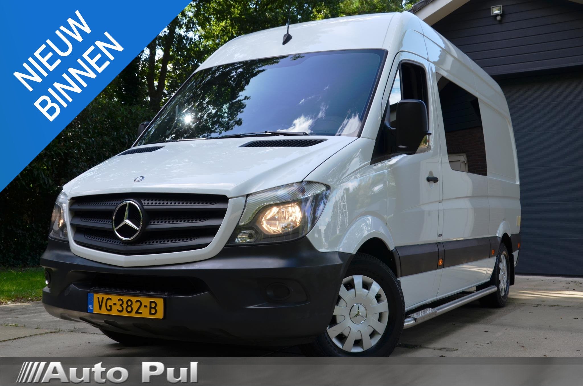 Mercedes-Benz Sprinter 310 CDI Rolstoelbus L2 H2 Automaat Ai, Euro 5, Gebruikt, 4 stoelen, Bedrijf