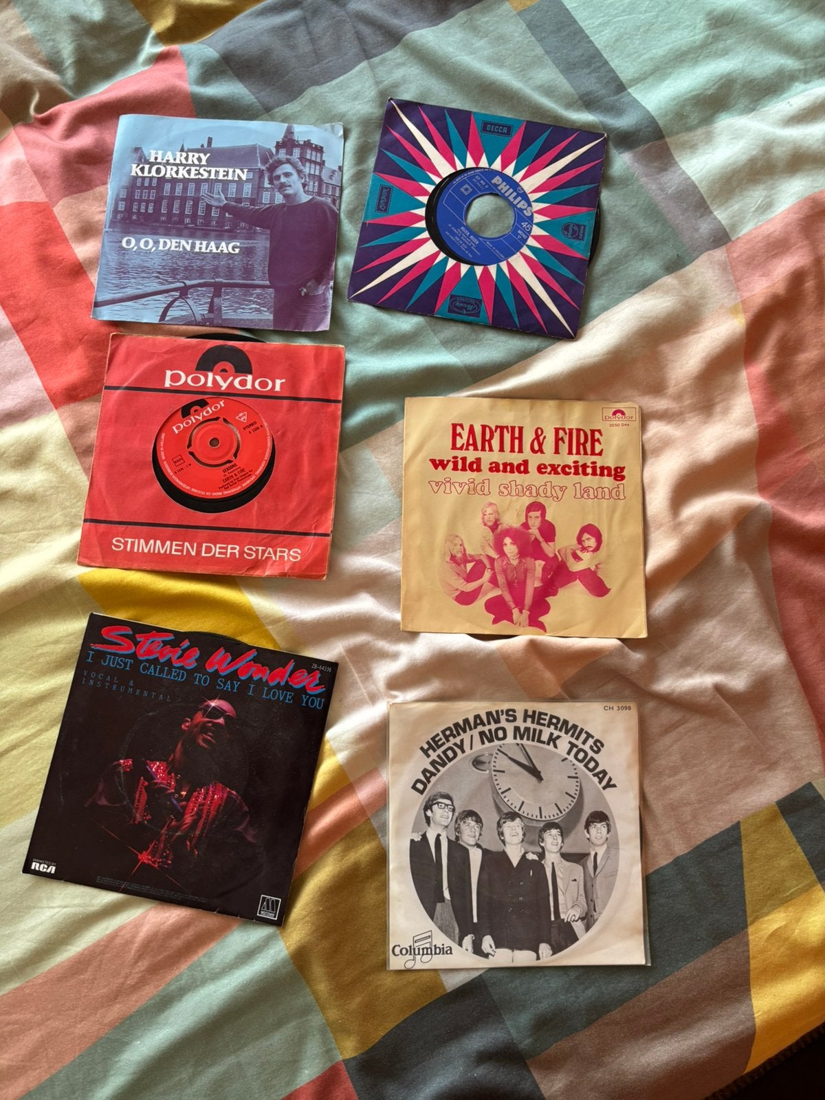 11 diverse singletjes (7 inch vinyl), Gebruikt, 7 inch, Ophalen of Verzenden, Complilatie