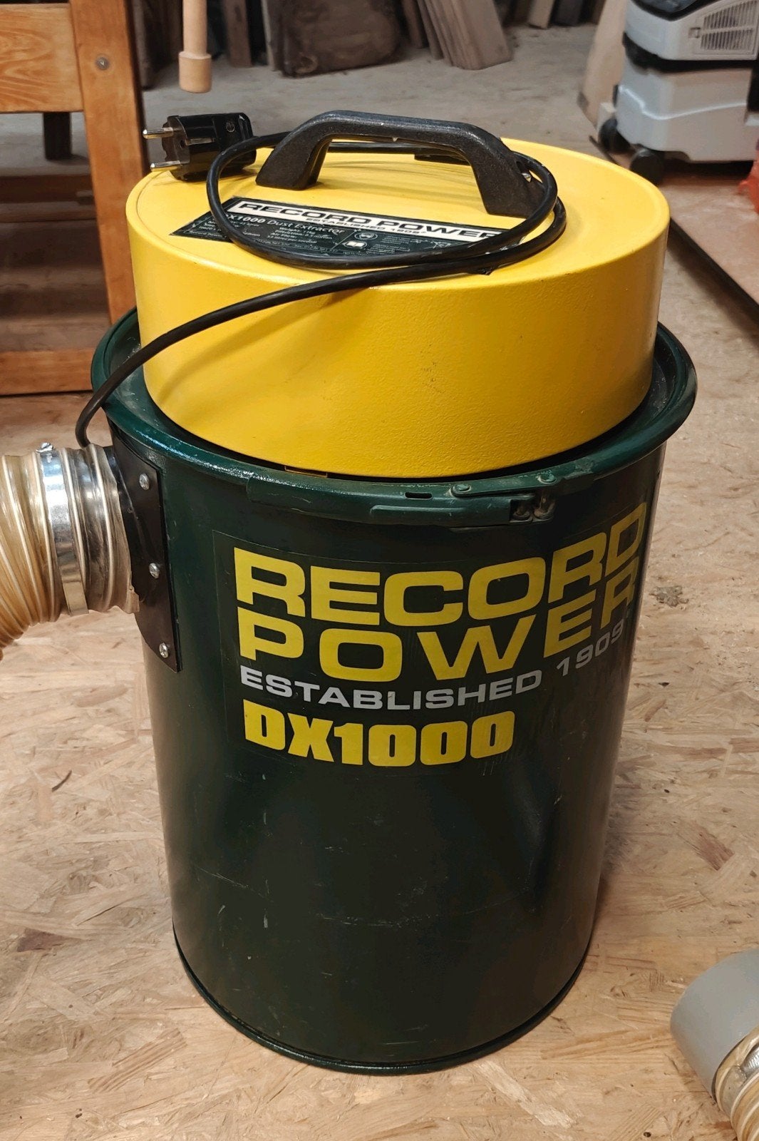 Record Power DX1000 – Houtmot stofzuiger, Ophalen, Zo goed als nieuw, Overige typen