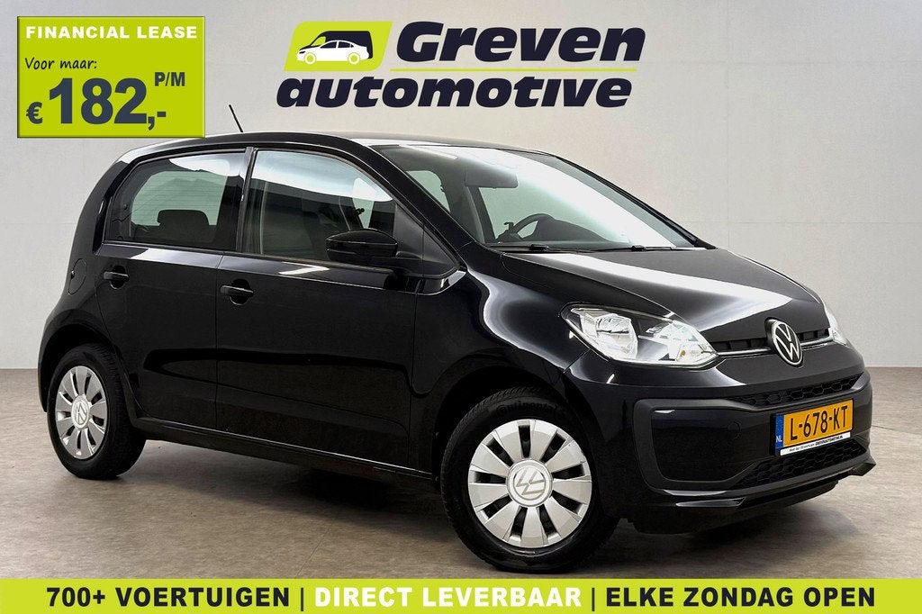 Volkswagen up! 1.0 | Airco | Cruise | Parkeersensoren, Voorwielaandrijving, Stof, Gebruikt, 4 stoelen