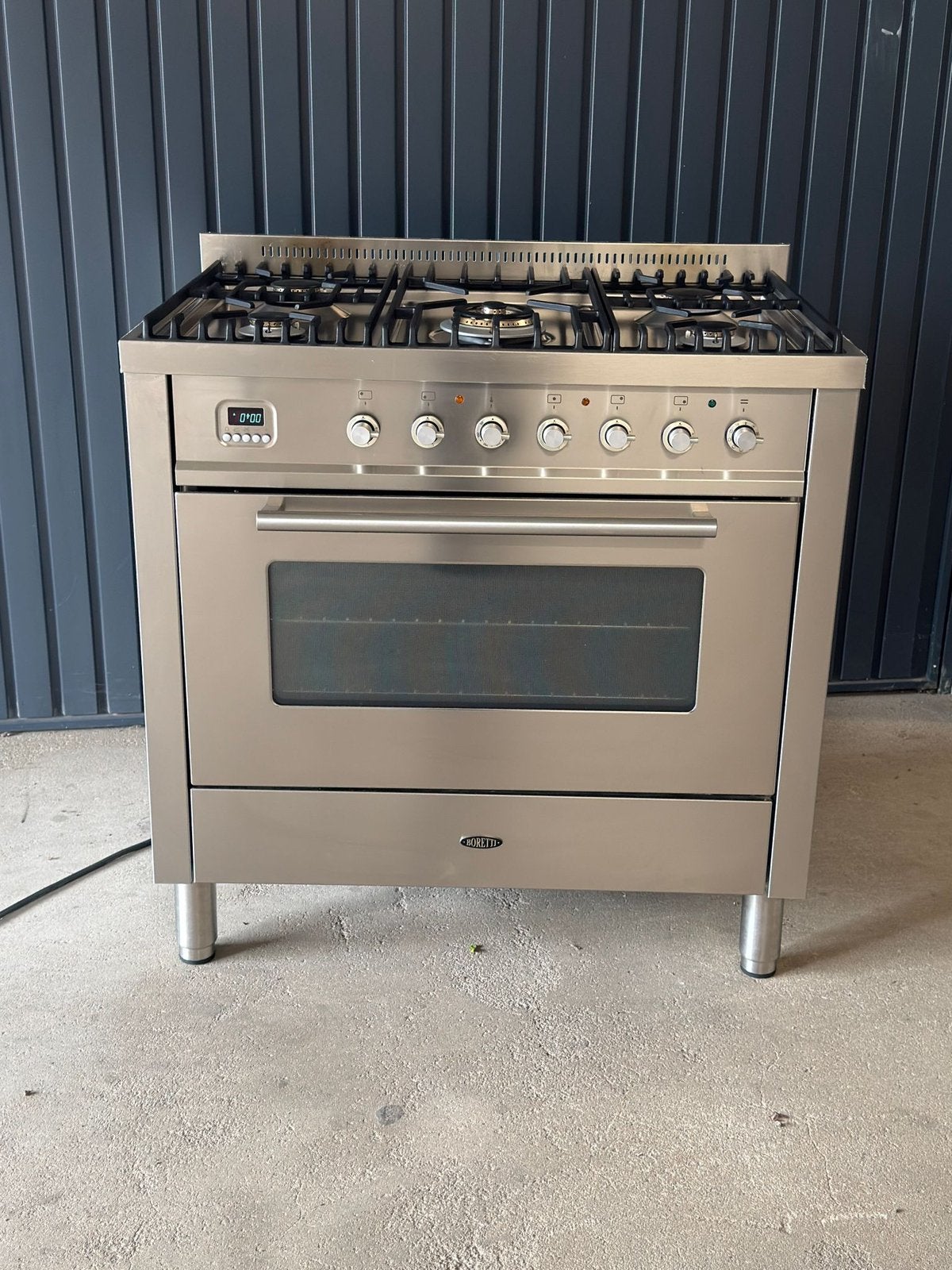 Gasfornuis Boretti, Ophalen, Warmhoudplaat, 60 cm of meer, Zo goed als nieuw