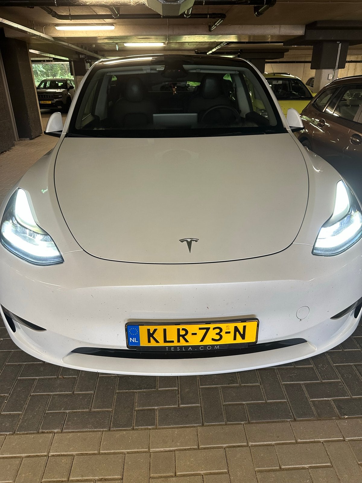 Tesla Y Long Range, Tesla garantie 2032| Een eigenaar, Auto's, Tesla, Automaat, 565 pk, Wit, Elektrisch