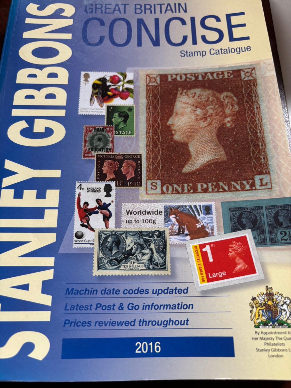 Stanley Gibbons Concise 2016, Postzegels en Munten, Verzenden, Catalogus
