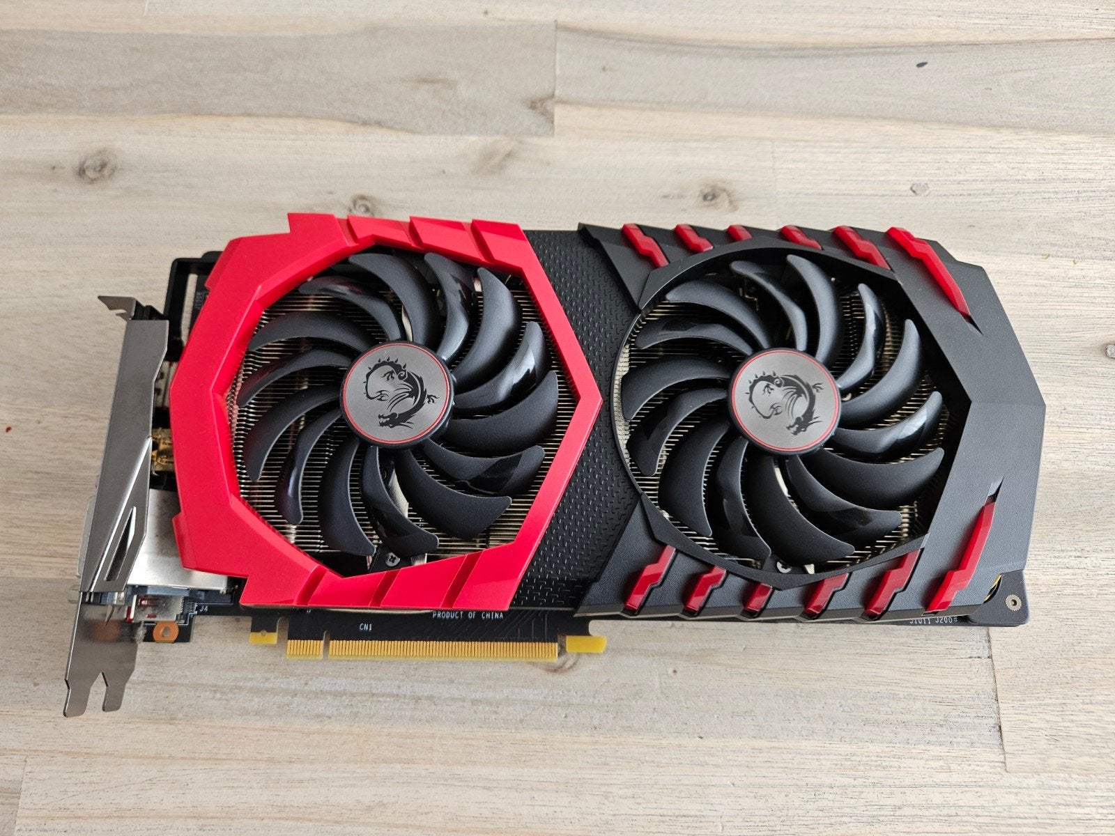 MSI GTX 1060 Gaming X 6G - Schoon en Netjes, Computers en Software, Videokaarten, HDMI, Ophalen of Verzenden, Nvidia, GDDR5