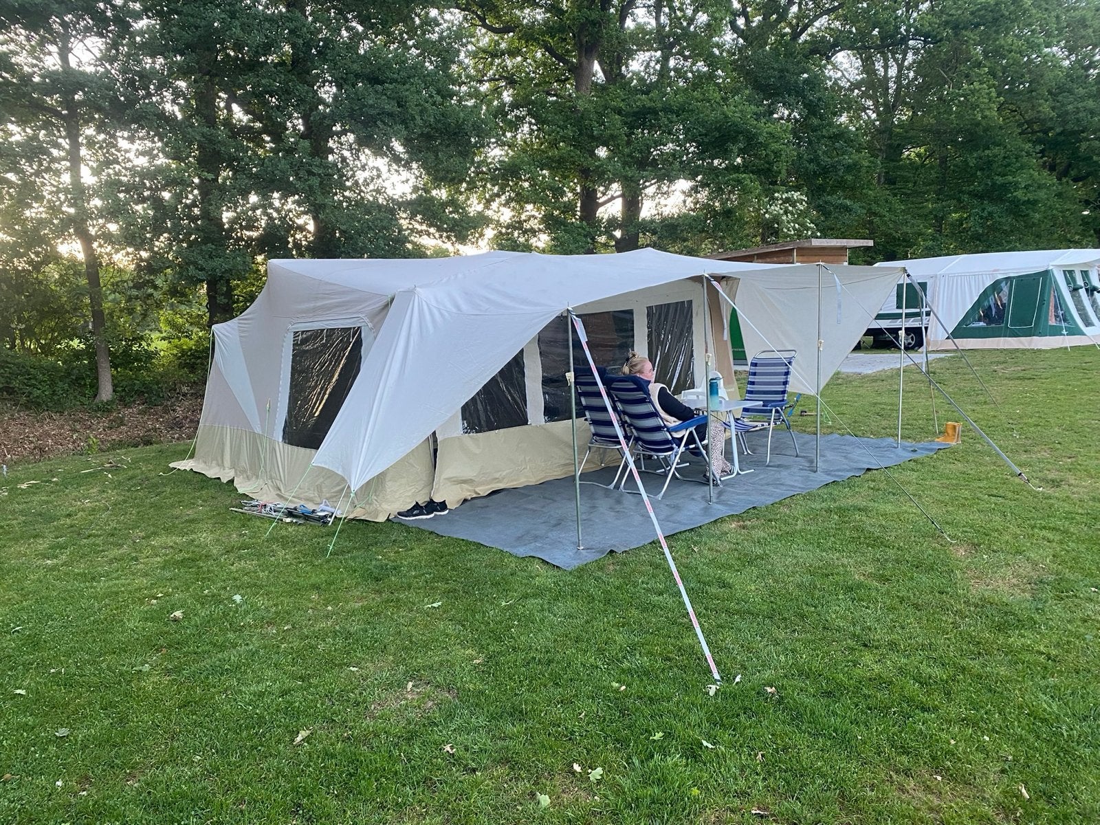 Trigano Olympe 123 Systeem Vouwwagen uit 2012, Ophalen, Gebruikt, Meer dan 6