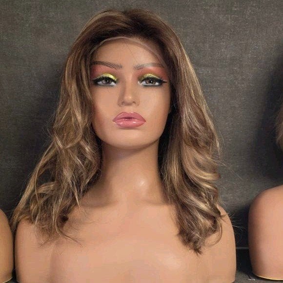 lace wig echt haar, Ophalen of Verzenden, Nieuw, Pruik of Haarverlenging