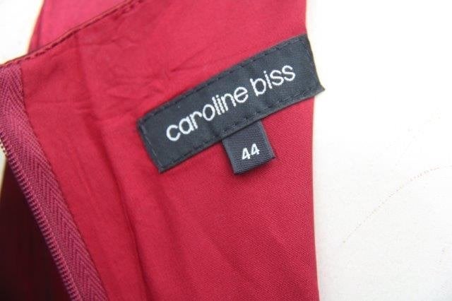 Jurk wijnrood Caroline Biss mt 44 Vaste prijs OPRUIMING, Kleding | Dames, Jurken, Maat 42/44 (L), Ophalen of Verzenden, Zo goed als nieuw