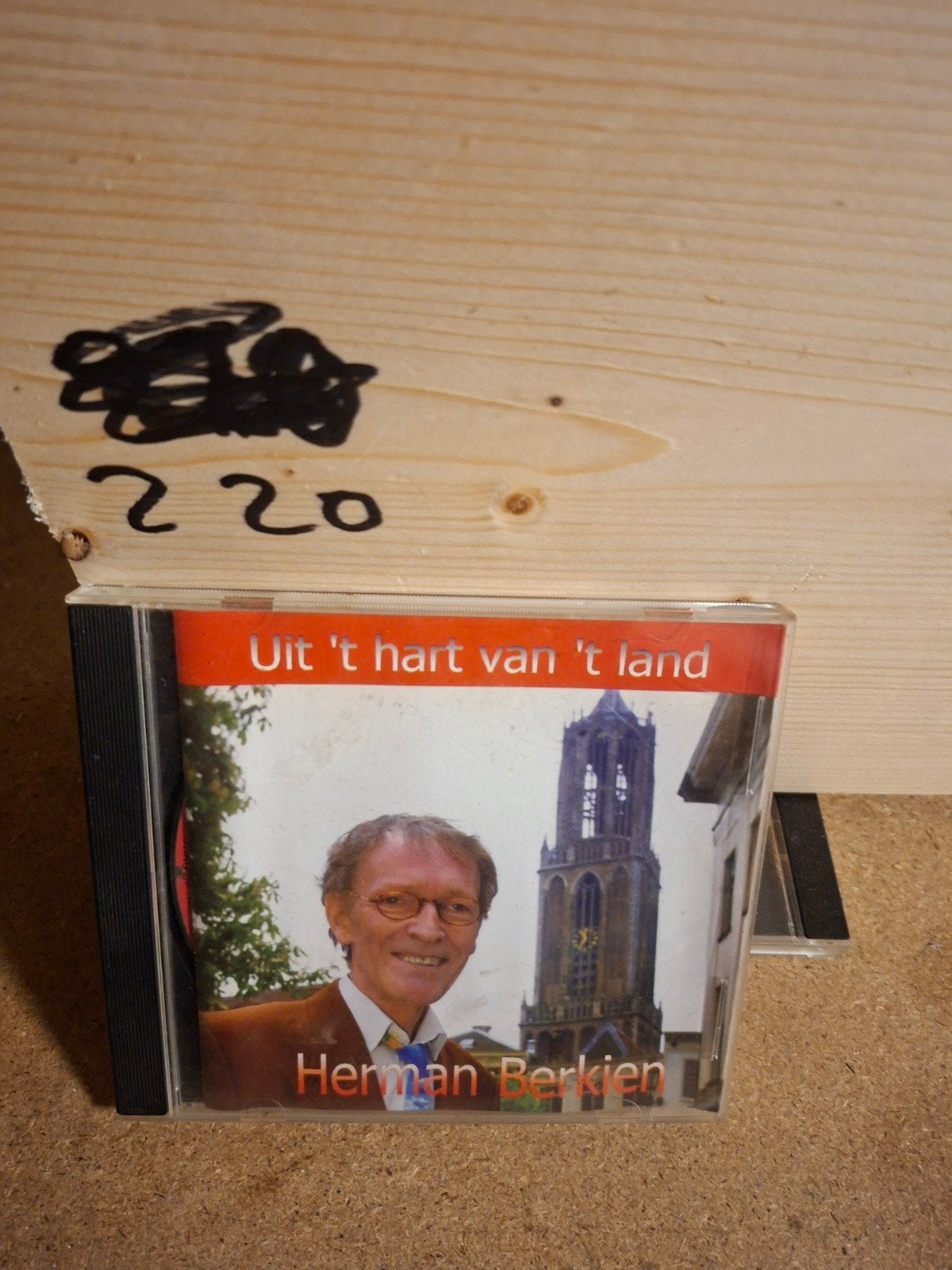 Herman Berkien - Uit 't hart van 't land CD, Ophalen of Verzenden, Gebruikt, Levenslied of Smartlap, Album