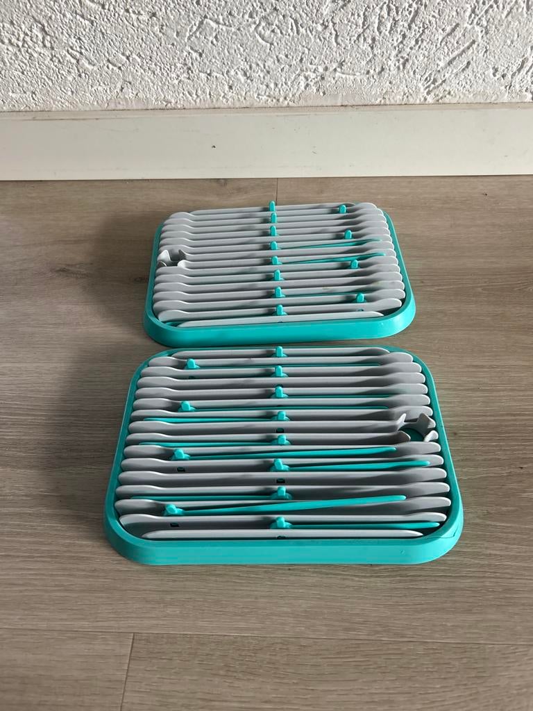 Afdruiprekken voor kinderflessen (2 stuks), Ophalen of Verzenden, Gebruikt