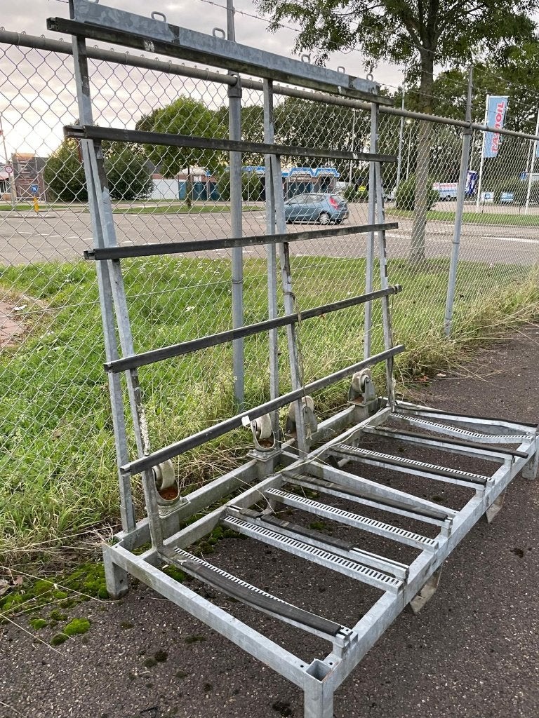 Glasbok met wielen, Ophalen, Gebruikt, 160 cm of meer, Glasplaat
