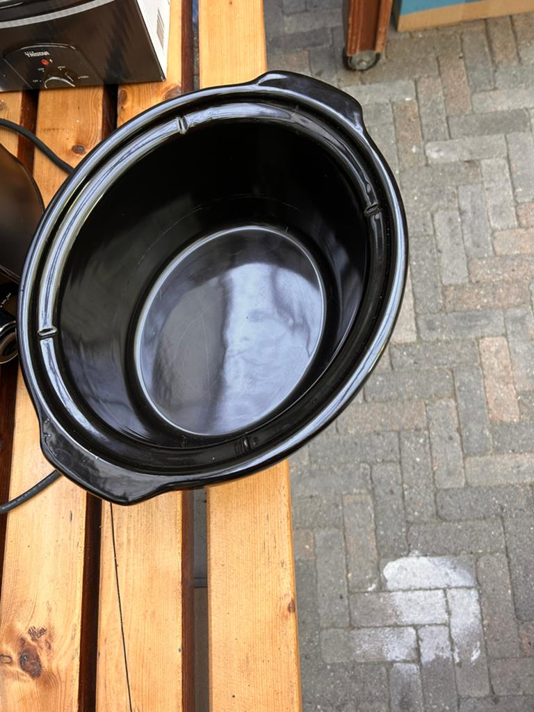 Te koop een slowcooker ( zie foto’s)., Ophalen, Zo goed als nieuw