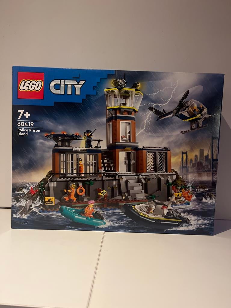 LEGO City 60419 Politie Gevangeniseiland - Nieuw in doos, City, Lego, Nieuw, Ophalen of Verzenden