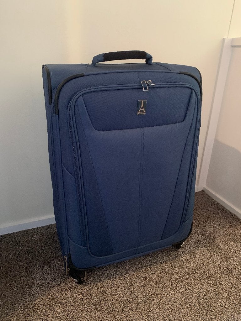 Suitcase Travel Pro, Overige materialen, Gebruikt, 45 tot 55 cm, Wieltjes