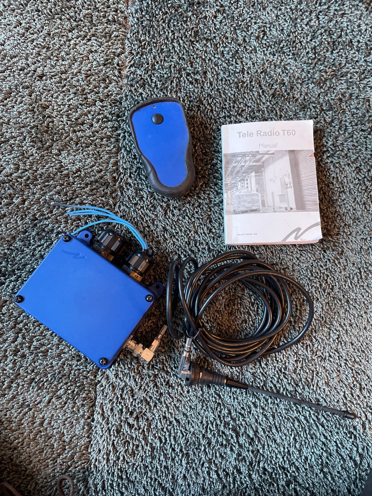 Tele Radio T60 Afstandsbediening Set met Handleiding, Telecommunicatie, Ophalen of Verzenden, Gebruikt