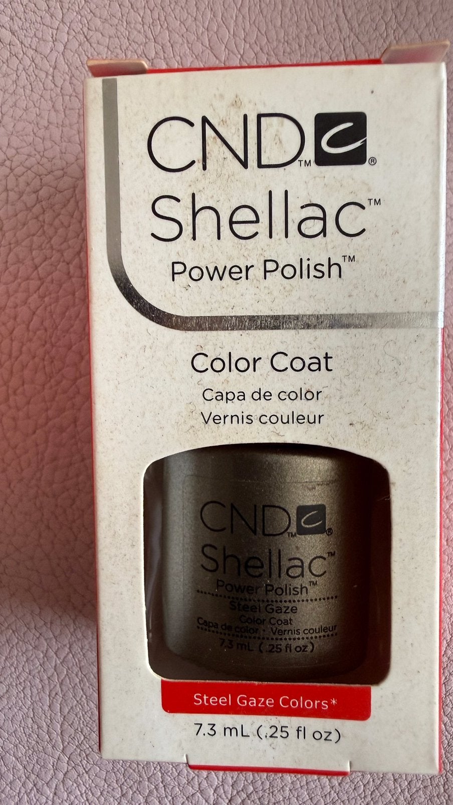 CND kleur steel glaze    color Shellac, Sieraden, Tassen en Uiterlijk, Uiterlijk | Cosmetica en Make-up, Verzenden, Zo goed als nieuw