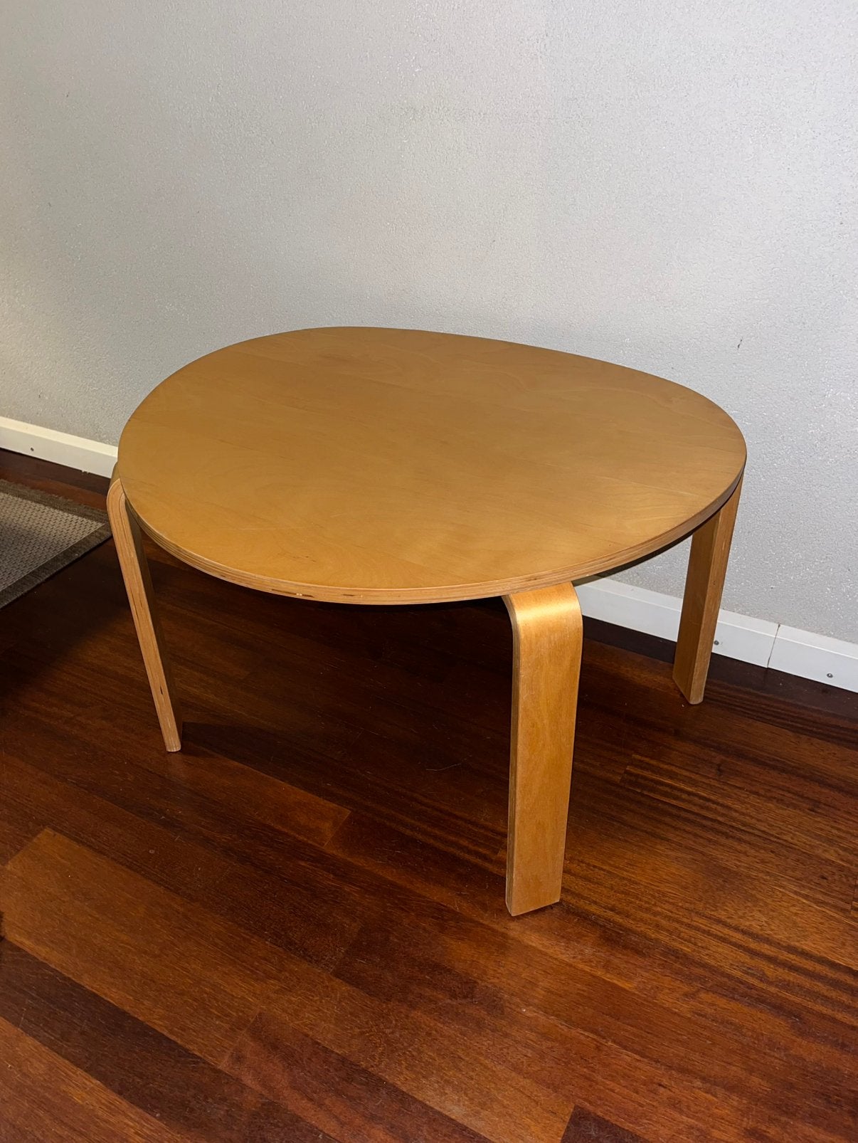 Vintages IKEA Design Salontafel Alvar Aalto, Ophalen, Rechthoekig, 50 tot 100 cm