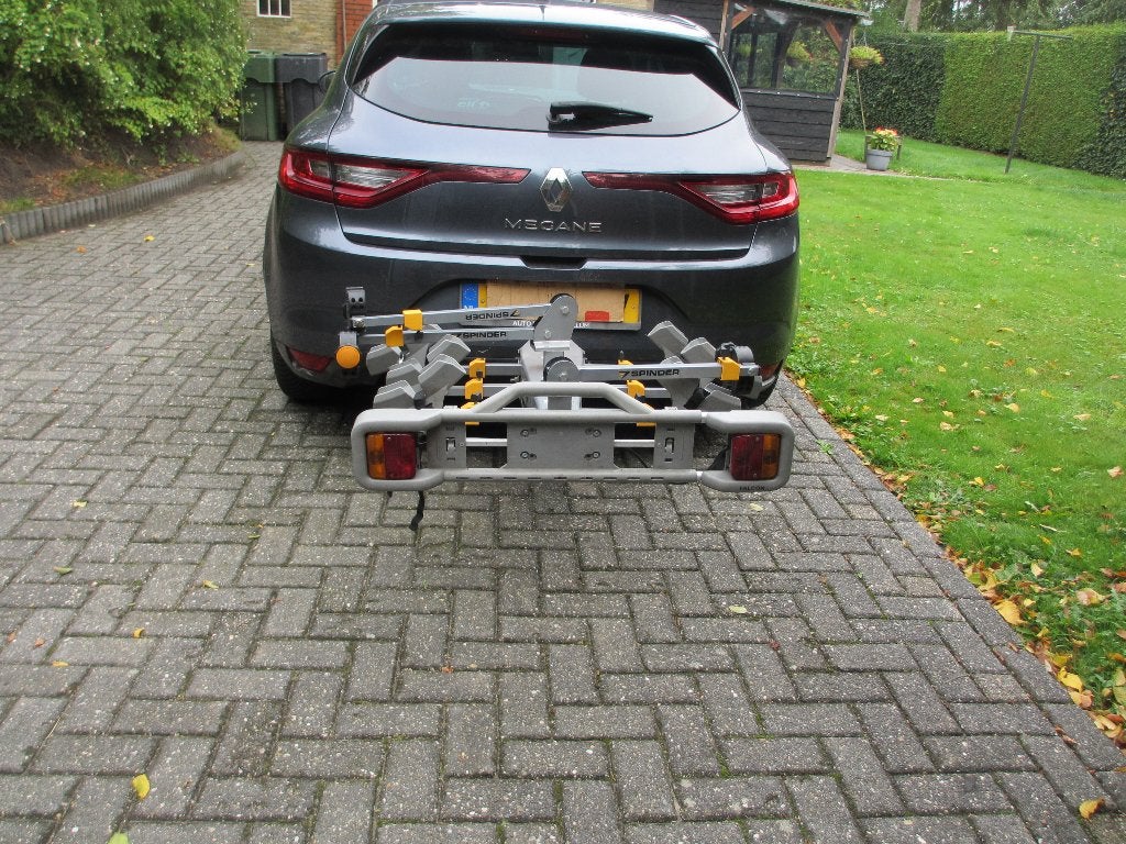 spinder falcon,zgan,75 kg,3 fietsen of 2 e-bike,kantelbaar, Ophalen, 3 fietsen of meer, Elektrische fiets, Zo goed als nieuw