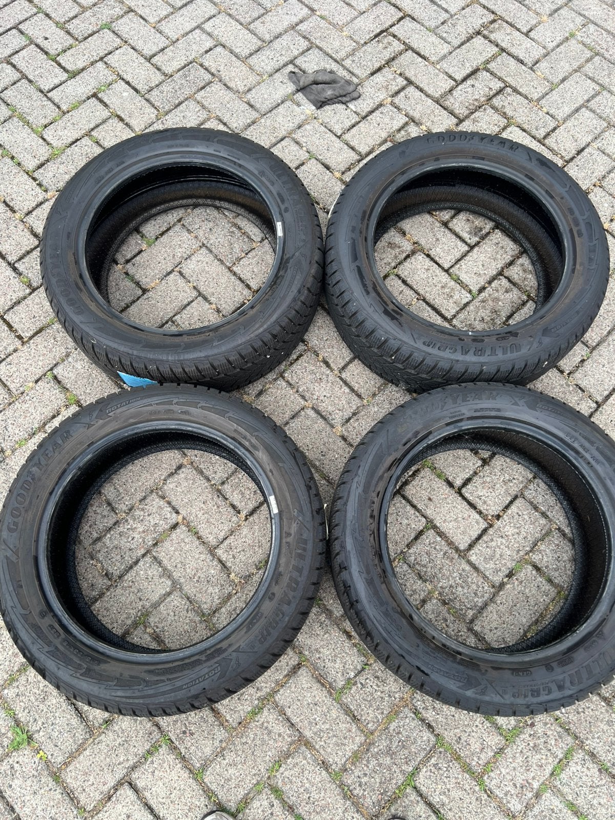215/55/18 GoodYear UltraGrip SEAL, Auto-onderdelen, Banden en Velgen, Ophalen, 18 inch, 215 mm, Winterbanden