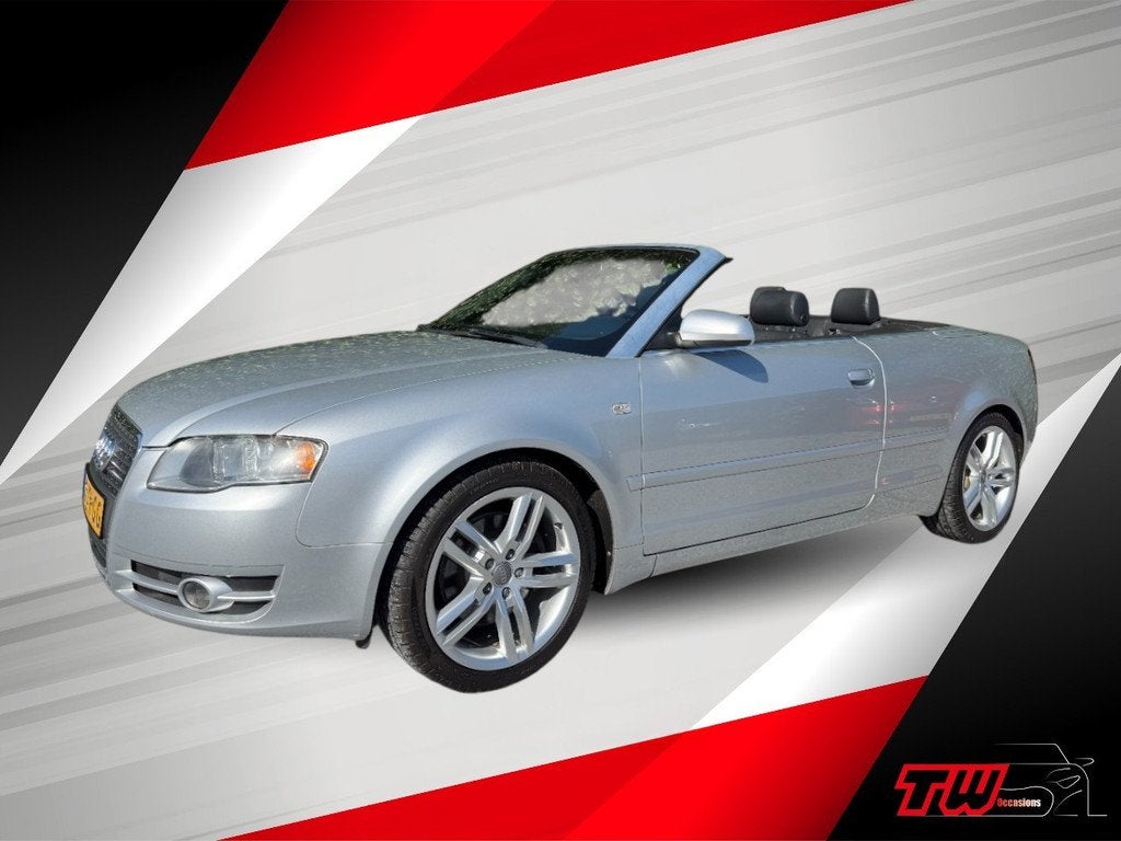 Audi A4 Cabriolet 1.8 Turbo Pro Line| NWE APK | AIRCO | LEER, Auto's, Audi, Voorwielaandrijving, Gebruikt, 4 cilinders, Cabriolet