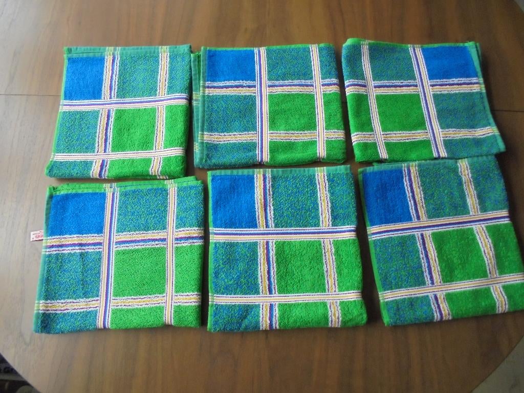 6 ddddd keuken doeken samen18,00 euro nieuwe, Huis en Inrichting, Keuken | Textiel, Ophalen of Verzenden, Nieuw, Groen, Theedoek of Handdoek