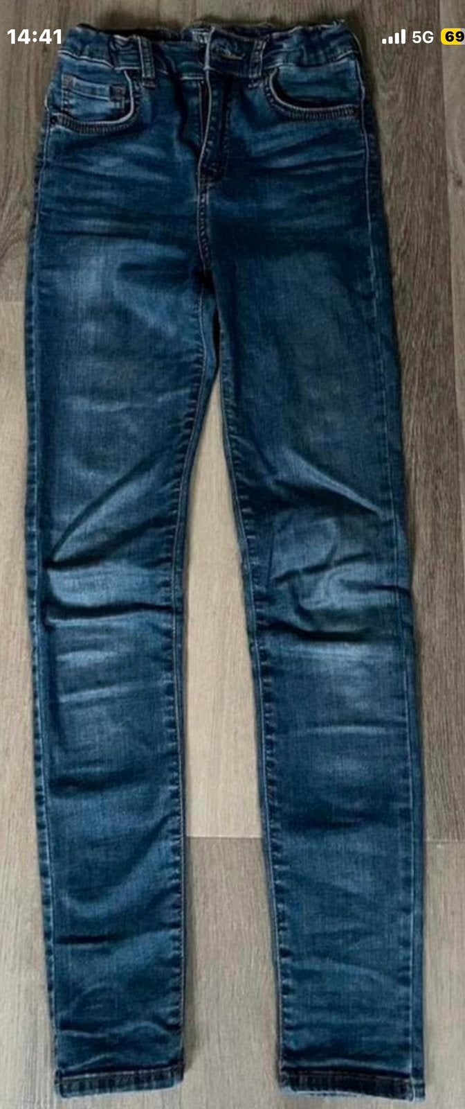 LTB jeans maat 146 blauw zgan, Ophalen of Verzenden, Zo goed als nieuw, Meisje, Broek