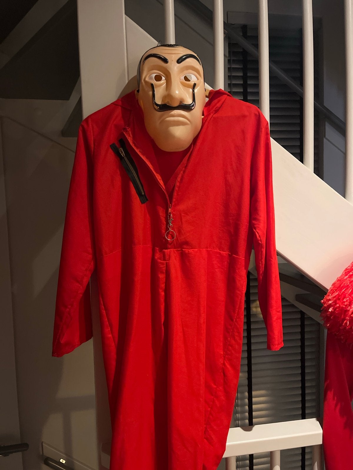 La Casa de Papel kostuum met masker - Maat 164, Ophalen, Pak of Jurk