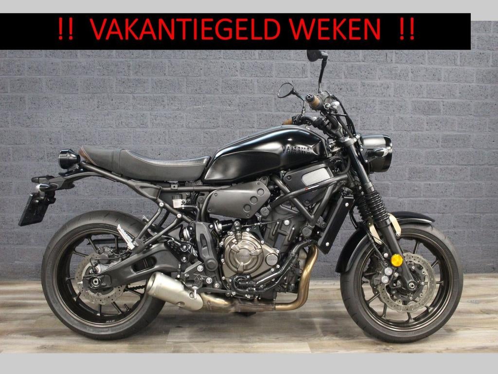 YAMAHA XSR 700 ABS (bj 2019) 35KW A2 geschikt, Motoren, 2 cilinders, Bedrijf, Onbekend, Toermotor