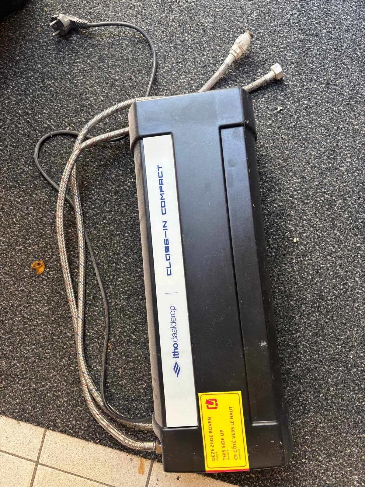 Itho Daalderop Close-in Compact (Plint)Boiler 4.7L 1500W, Verzenden, Gebruikt