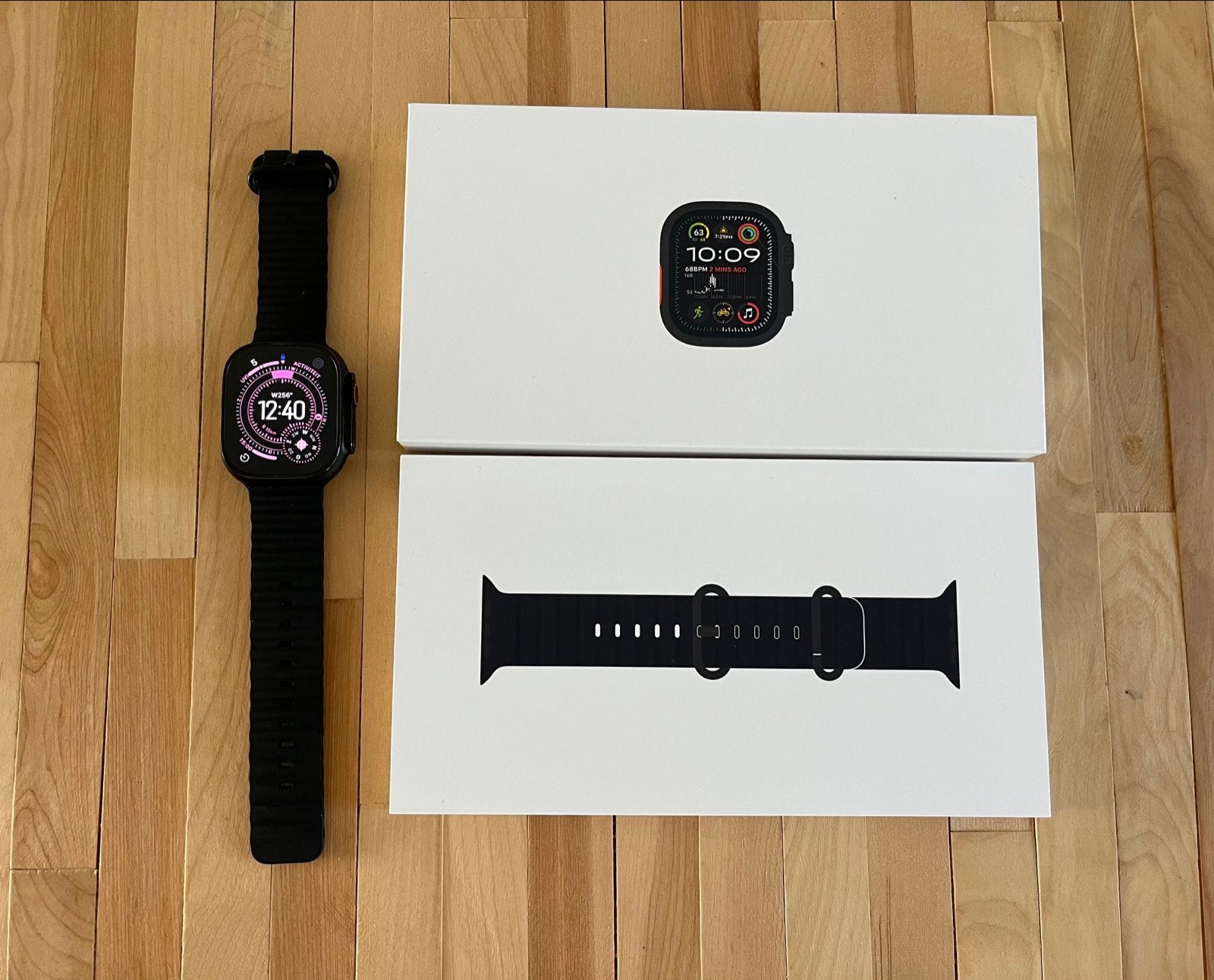 Apple Watch Ultra 2 - Nieuwstaat, Ophalen, Afstand, Zwart, IOS