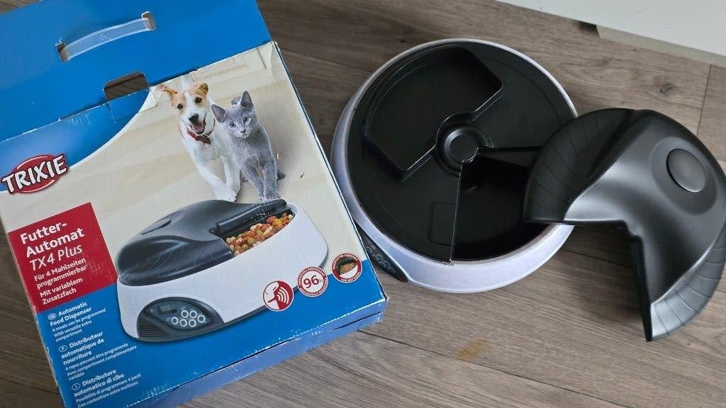 Automatische dierenvoerbak met tijdklok, Ophalen of Verzenden, Automatisch, Gebruikt