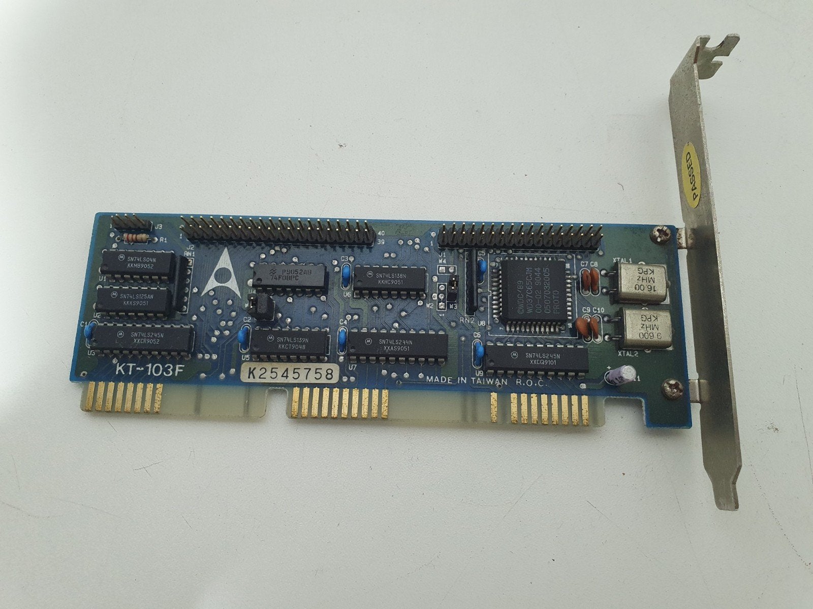 Vintage ISA floppy disk controller - WD37C65, Ophalen of Verzenden, ., ., .
