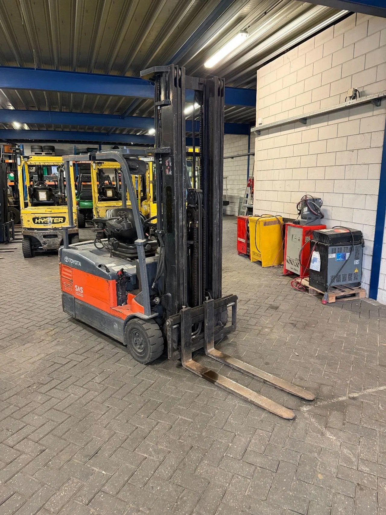 Toyota 7FBEF16 (bj 2008), 1000 tot 2000 kg, Elektrisch, Heftruck, Toyota