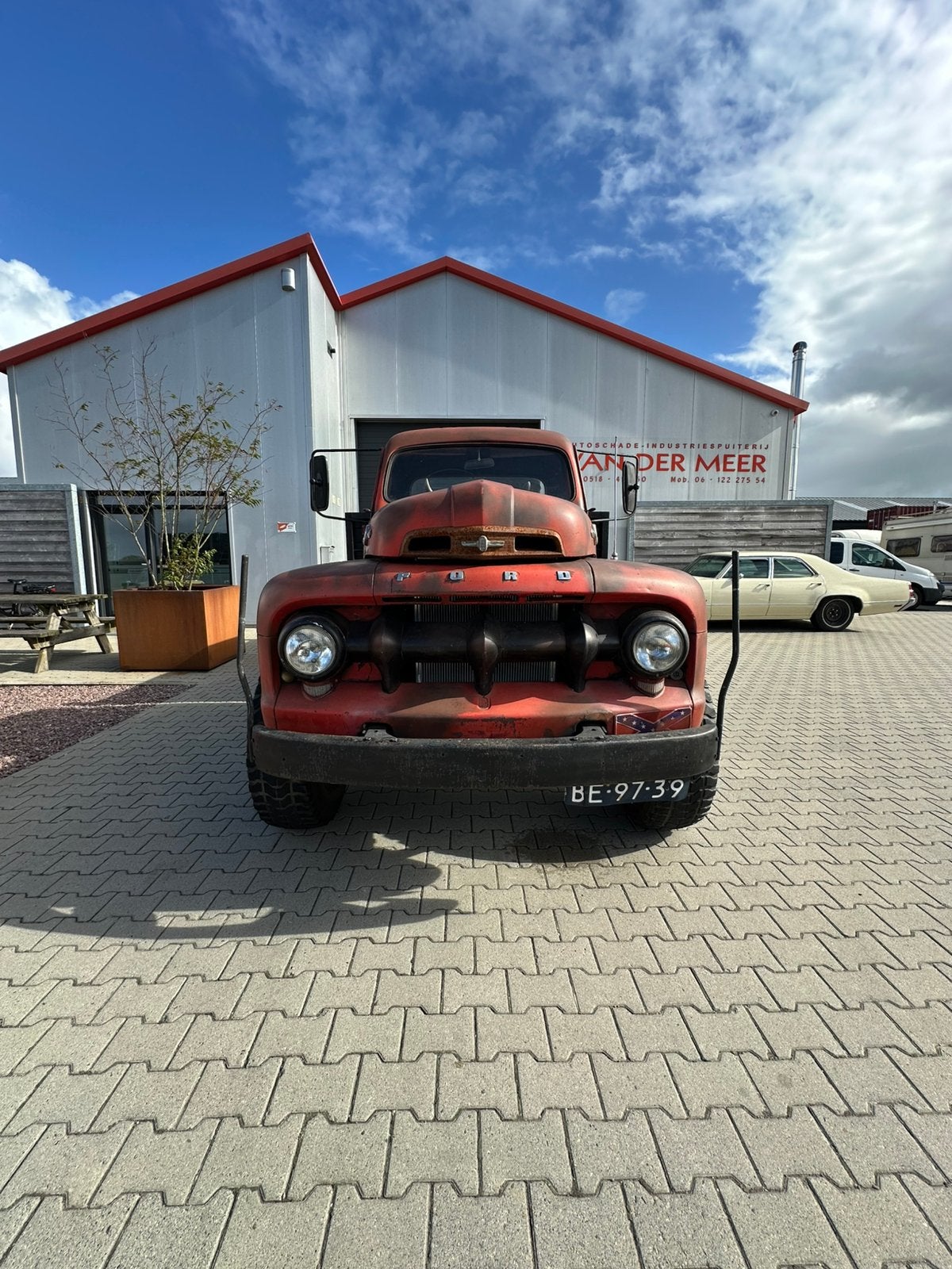 Ford F5 bj 1954 LPG B rijbewijs., Auto's, 157 pk, Bedrijf, 4584 cc, Te koop
