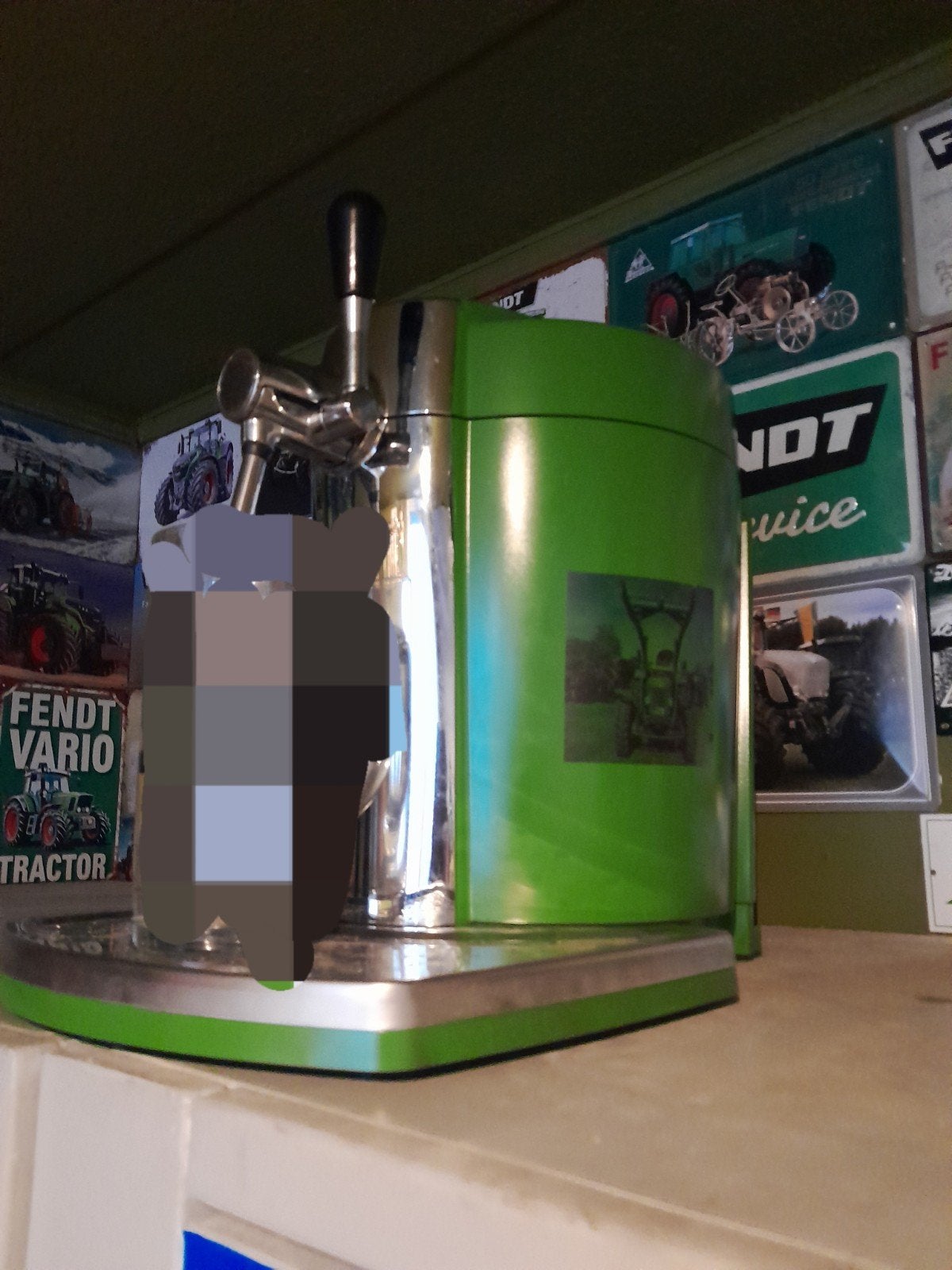 fendt spullen(deco/merchandise, Ophalen of Verzenden, Zo goed als nieuw, Reclamebord