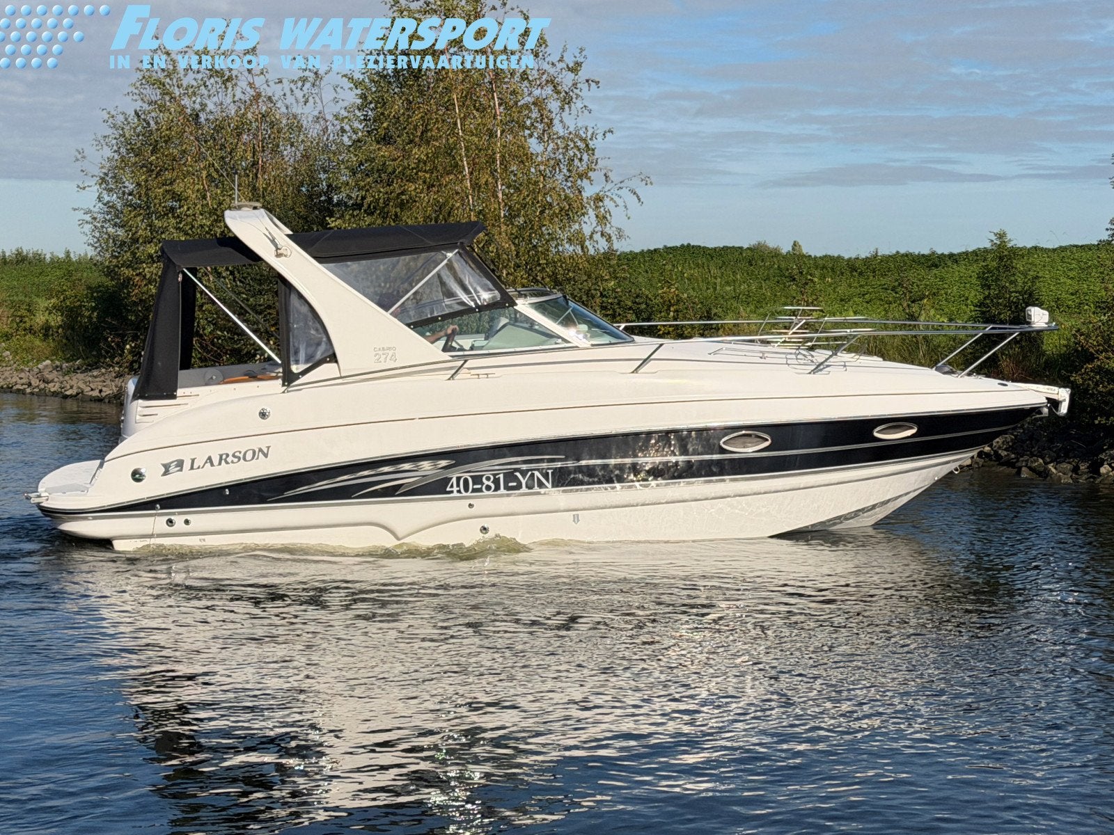 Larson Cabrio 274, Watersport en Boten, 3 m, 9 m, Gebruikt, Overige brandstoffen