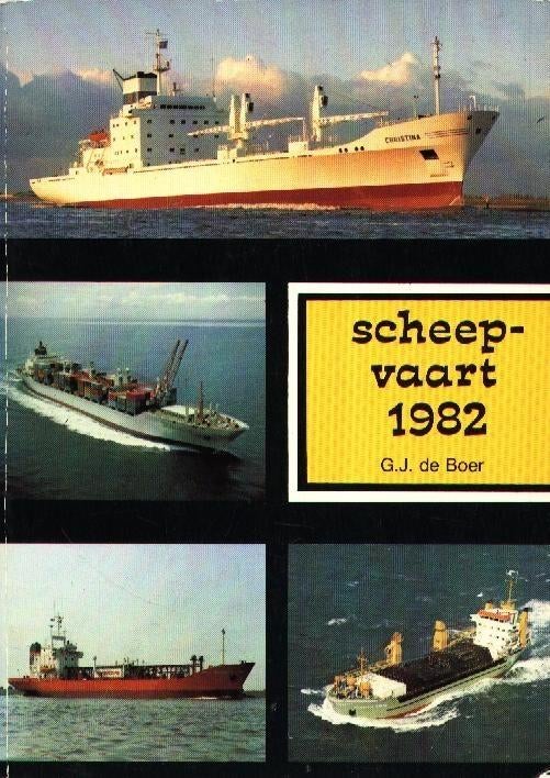 Scheepvaart 1982 - G.J. de Boer, Verzenden, Gelezen, G.J. de Boer, Boot