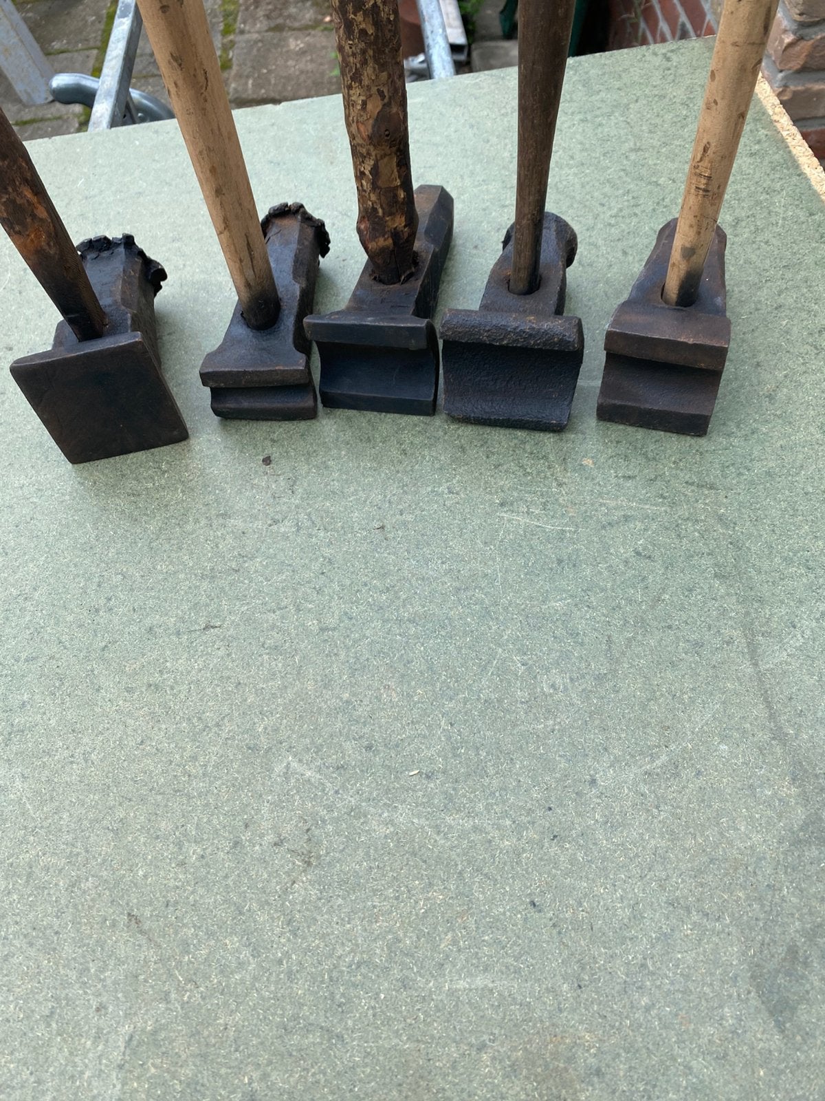 Aambreld smeden bovenzadels 5 stuks, Ophalen of Verzenden