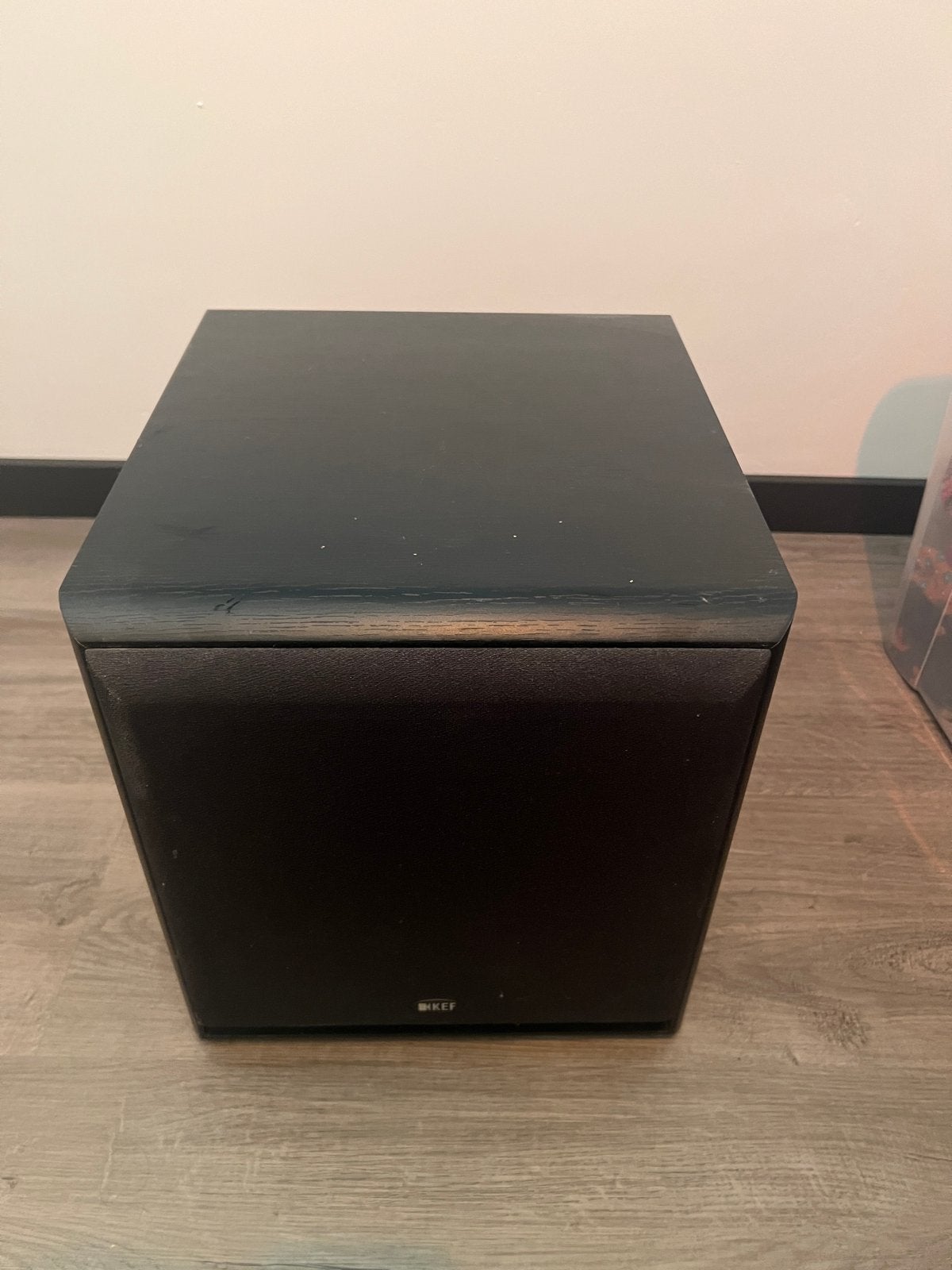 KEF C4 Subwoofer - Krachtige Bass voor Thuisbioscoop, Gebruikt, Subwoofer, Ophalen, 150 watt of meer