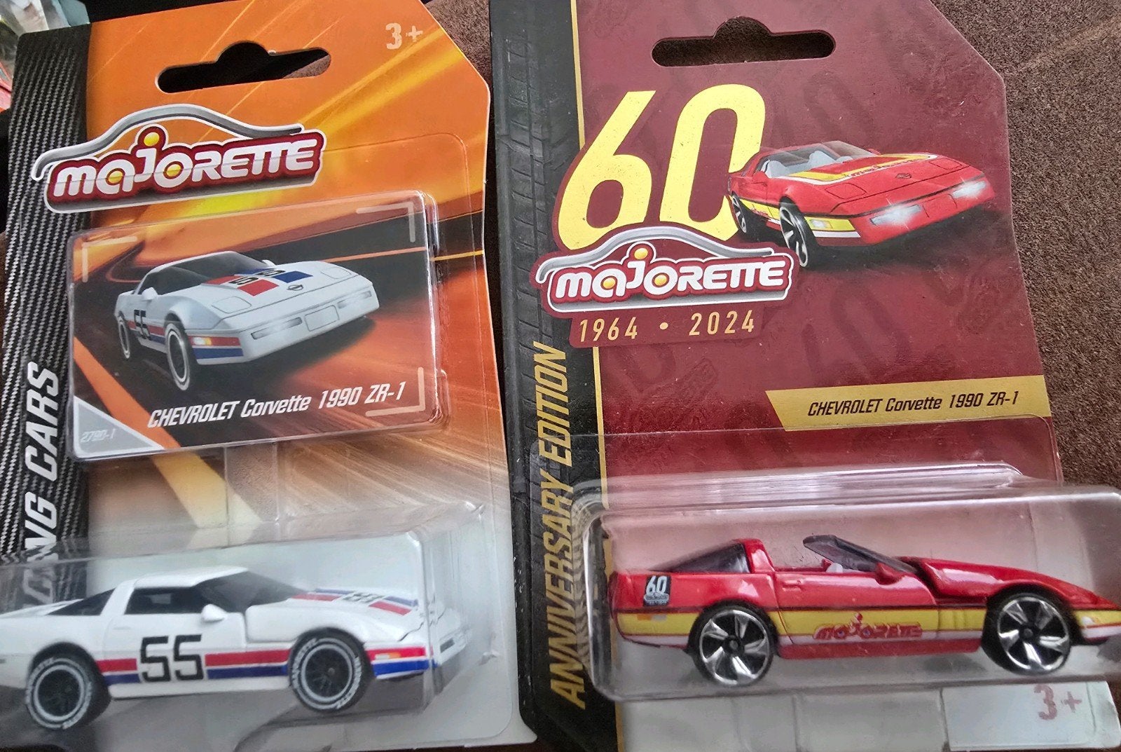 Chevrolet Corvette 1990 ZR-1 Set (2 stuks), Ophalen of Verzenden, Nieuw, Auto