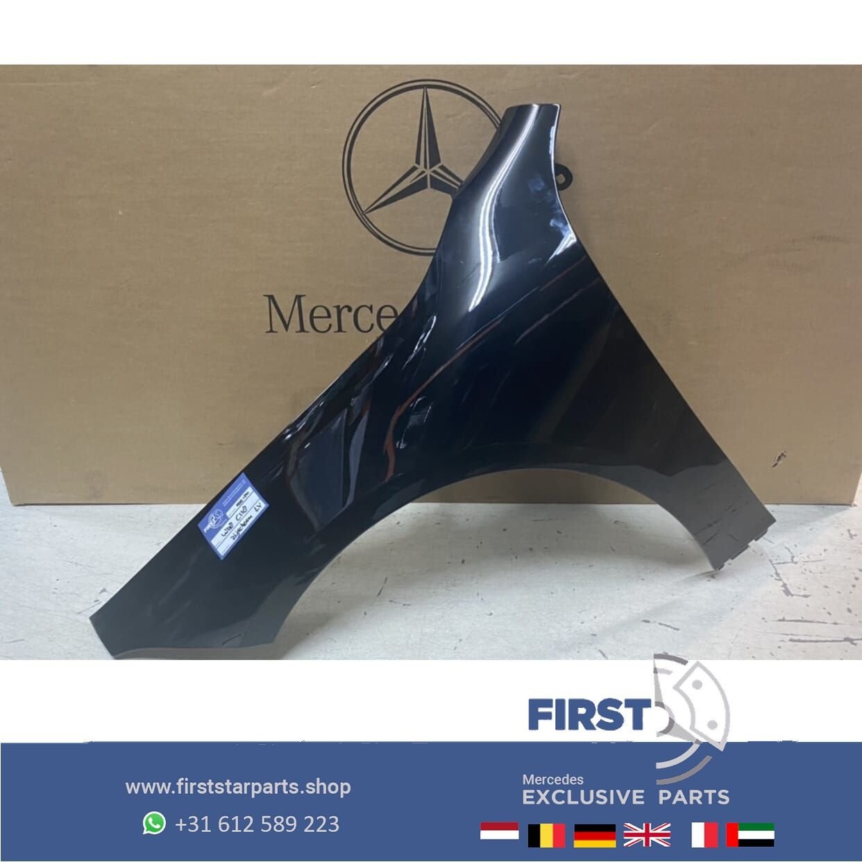 W118 X118 C118 CLA 2020 ZIJSCHERM LINKS Mercedes SCHERM SPAT, Gebruikt, -, Links, Ophalen of Verzenden