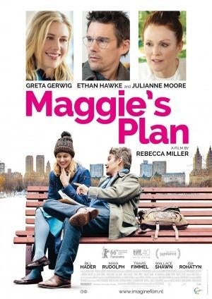 MAGGIE ' S   PLAN      filmposter., Rechthoekig Staand, Verzenden, Nieuw, A1 t/m A3