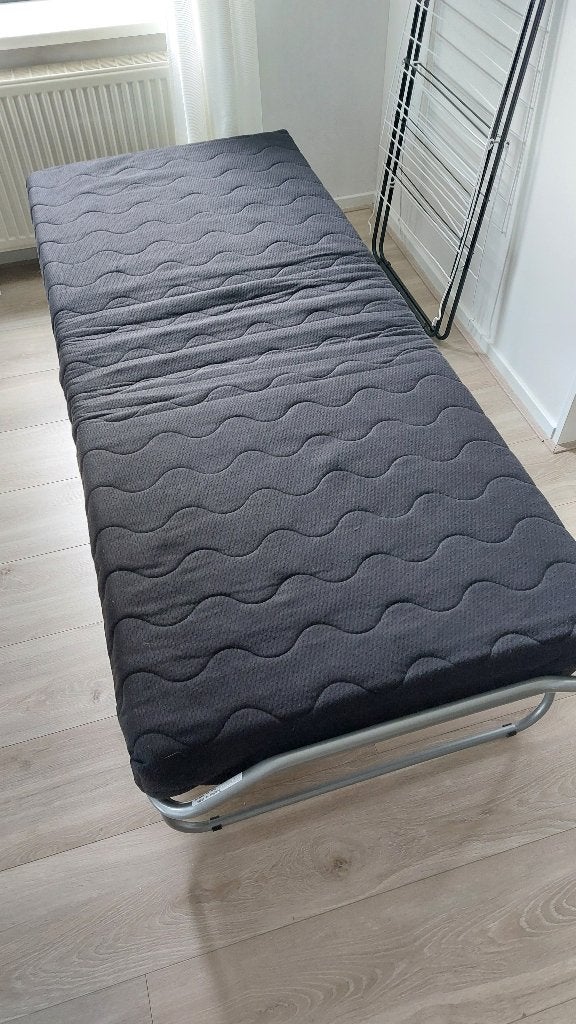 Vouwbed, 1-persoons, merk Stram, Ophalen, Eenpersoons, 190 cm of minder, 80 cm