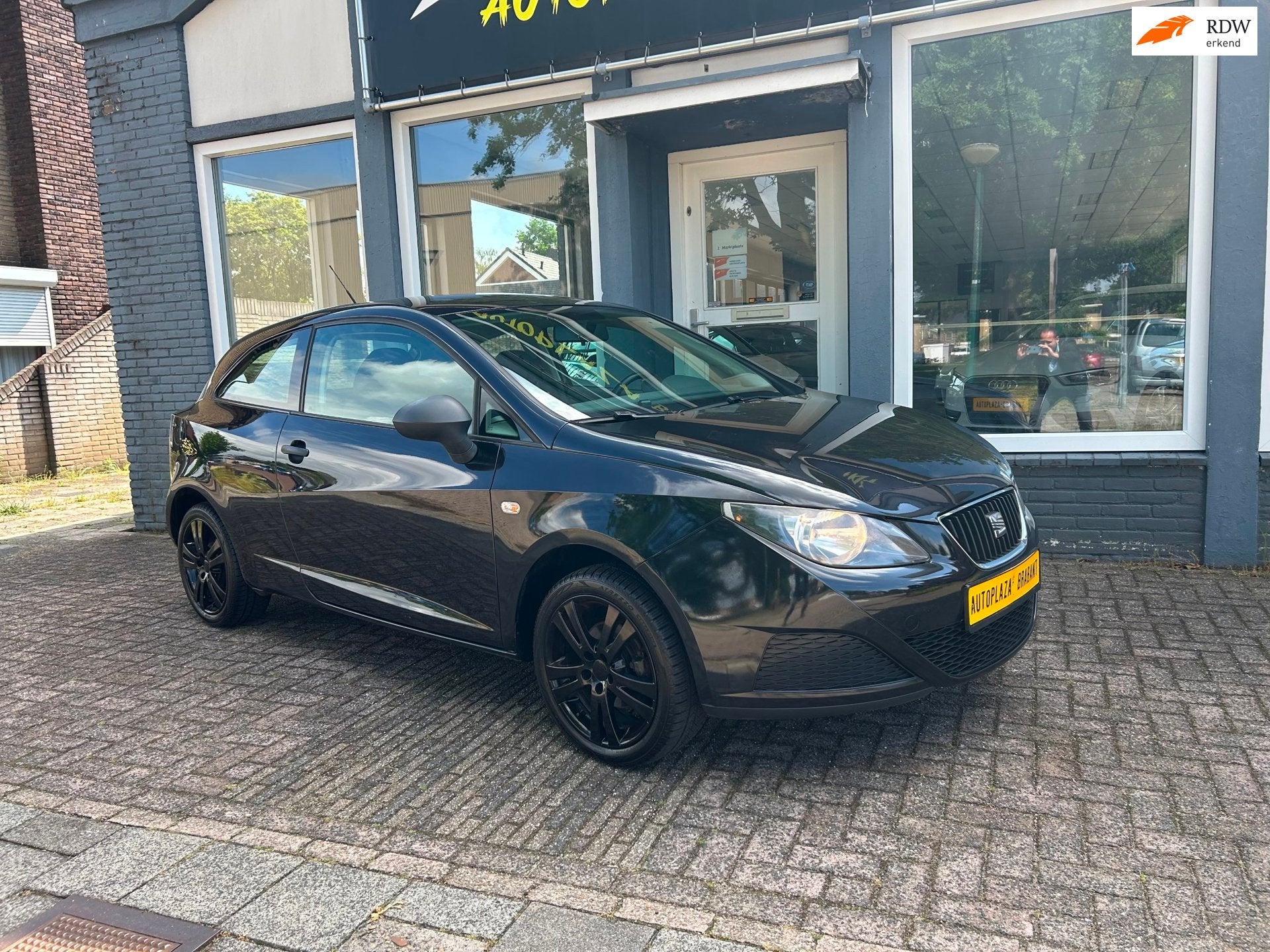 SEAT Ibiza SC 1.2 Sport / AIRCO / NAVI / BLEUTOOTH, Auto's, Seat, Voorwielaandrijving, Stof, Gebruikt, Zwart