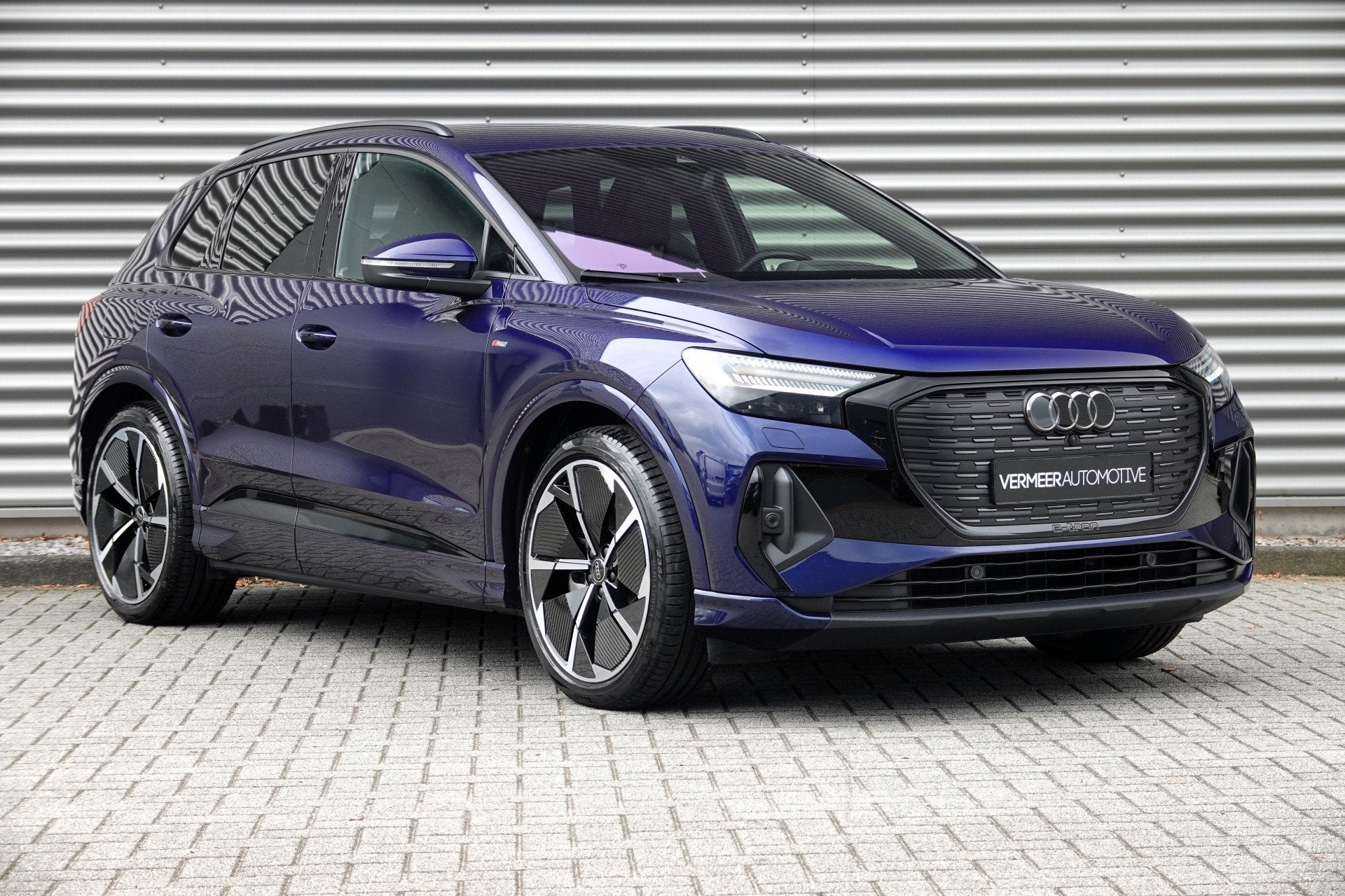 Audi Q4 e-tron 45 S Edition 82 kWh S-Line | Sonos | ACC | He, Automaat, Achterwielaandrijving, Gebruikt, Zwart