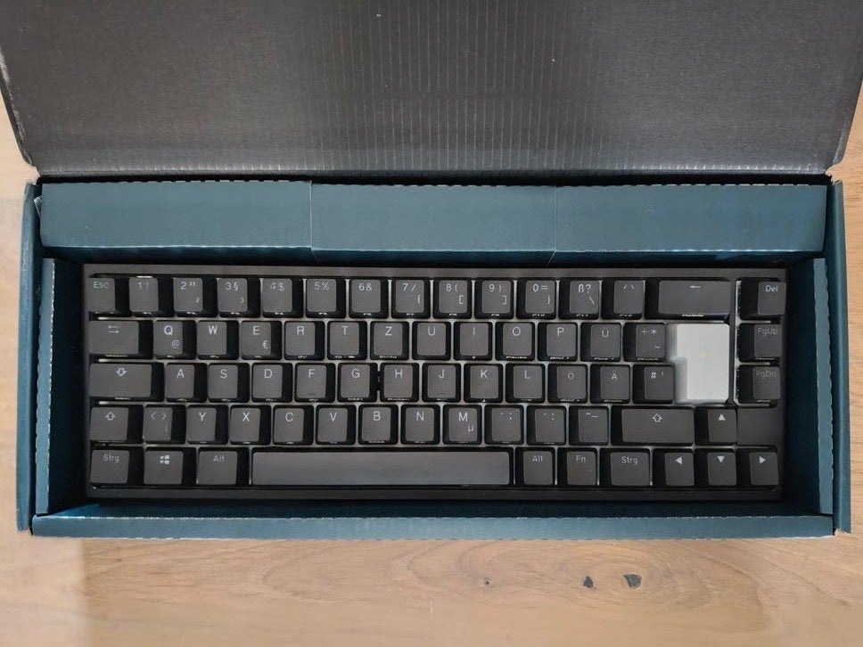 Ducky One 2 SF toetsenbord (QWERTZ, MX-Brown, zwart), Computers en Software, Verlichte toetsen, Nieuw, Ophalen of Verzenden, Ducky